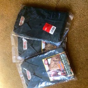 Dickies Mens Long Sleeve Work-shirts. Qty: 3 Color: Lincoln Green